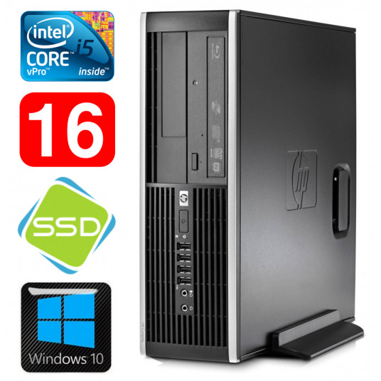  HP 8100 Elite SFF i5-650 16GB 120SSD DVD WIN10 