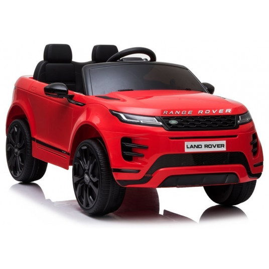  Vaikiškas vienvietis elektromobilis Range Rover Evoque, raudonas 