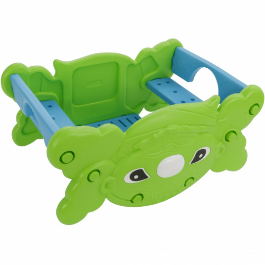  Vaikiškas pikniko stalas - supynės 2in1, žalias 