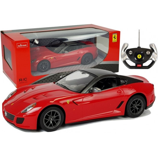 Nuotoliniu būdu valdomas automobilis - Ferrari, raudonas