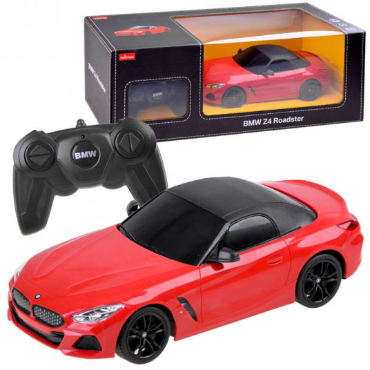 Nuotoliniu būdu valdomas automobilis - BMW Z4, raudonas