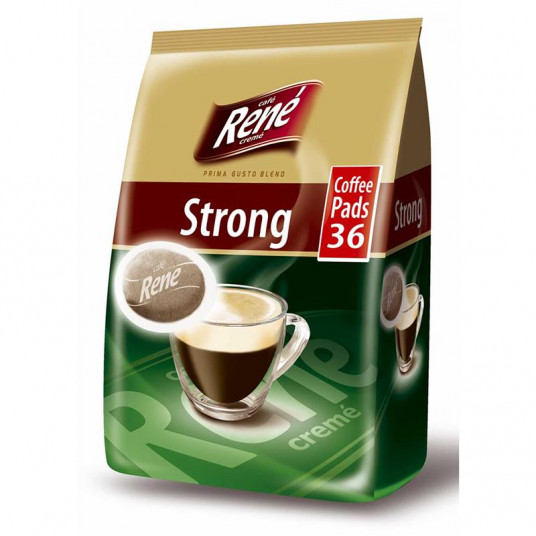  Coffee pads Rene, Strong 36 pcs 