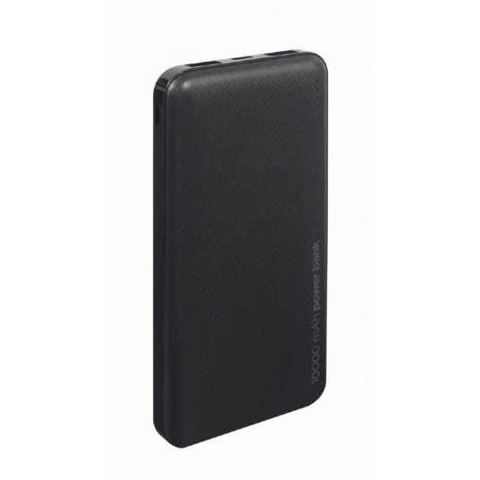  Gembird PB10-02 10000 mAh power bank, black 