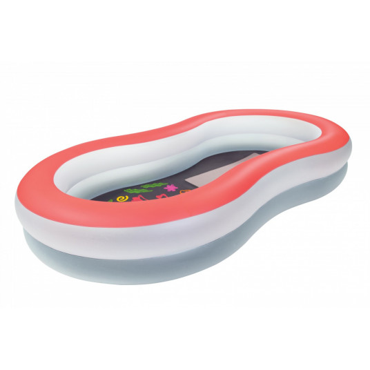 Pripučiamas baseinas Bestway Doodle Glow, 280 x 157 x 46 cm