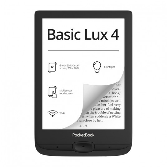  PocketBook 618 Basic Lux 4 Juoda 