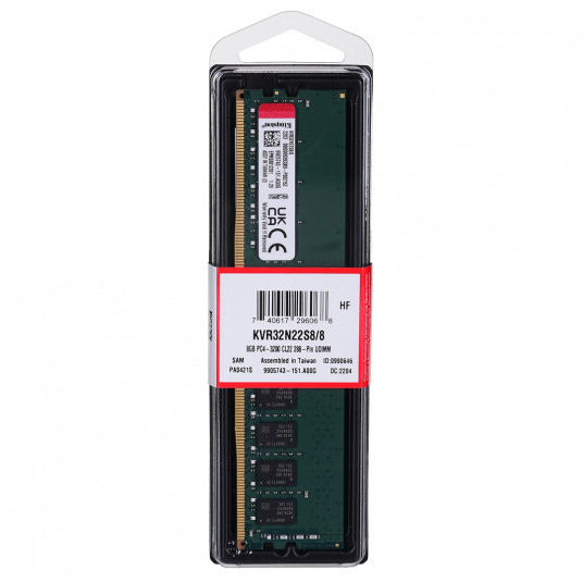  RAMDDR4 3200 8GB Kingston ValueRAM KVR32N22S8/8 