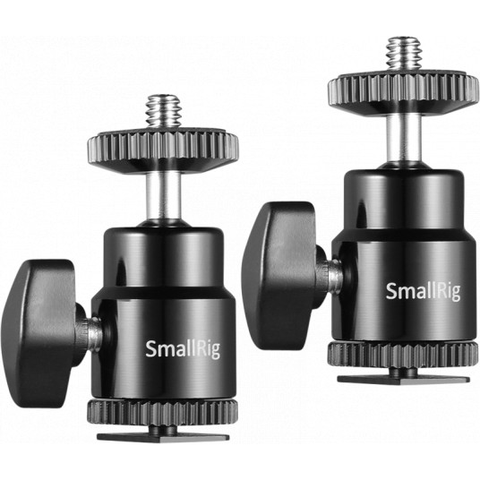 SMALLRIG 2059 CAMERA HOT SHOE -BALLHEAD-1/4"SC 2P
