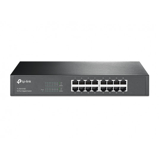  TP-Link TL-SG1016D 16-Port Gigabit Desktop/Rackmount Switch 