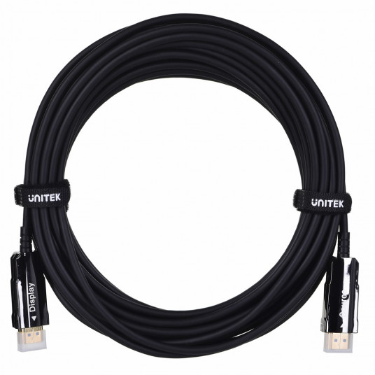  UNITEK OPTIC HDMI CABLE 2.0 AOC 4K 60HZ 10M 