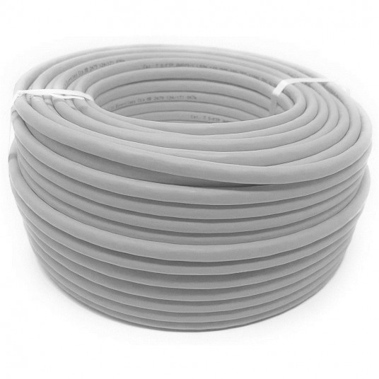  Techly ITP8-FLU-0100 tinklo kabelis Pilka 100 m Cat5e U/UTP (UTP) 