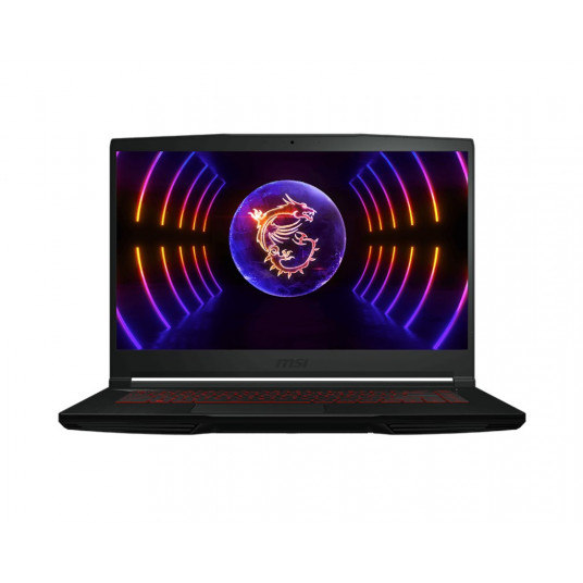  MSI Gaming GF63 12VE-665XPL Thin Knyginis kompiuteris 39,6 cm (15.6") „Full HD“ Intel® Core™ i5 i5-12450H 16 GB DDR4-SDRAM 512 GB SSD NVIDIA GeForce RTX 4050 Wi-Fi 6 (802.11ax) Juoda 