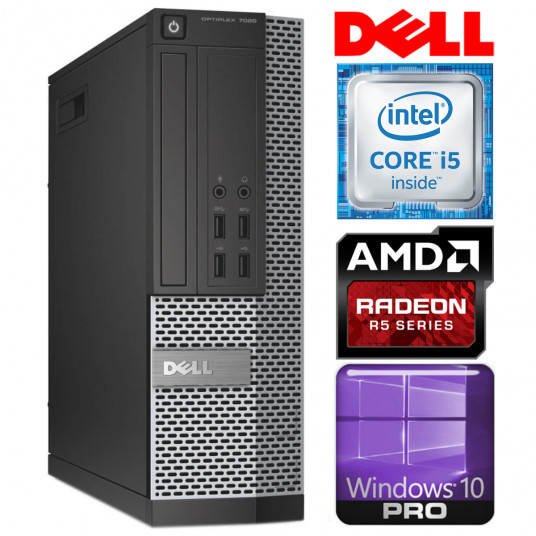  DELL 7020 SFF i5-4570 16GB 1TB R5-430 2GB DVD WIN10PRO/W7P 