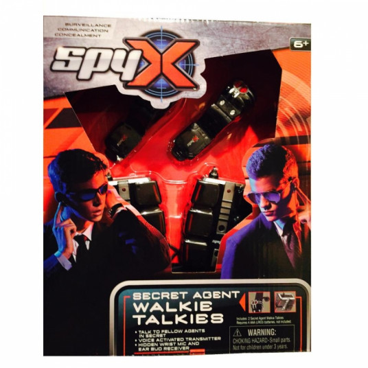 SPYX secret agent walkie talkies, 10522