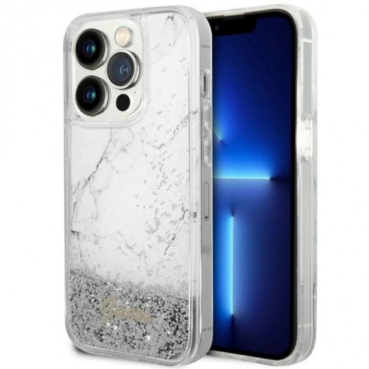 Guess GUHCP14LLCSGSGH Back Case for Apple iPhone 14 Pro