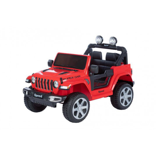  Elektromobilis JEEP 12V, RED 