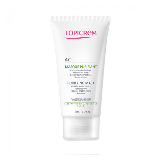 Topicrem - Cleansing mask for oily and combination skin AC (Purifying Mask) 50 ml