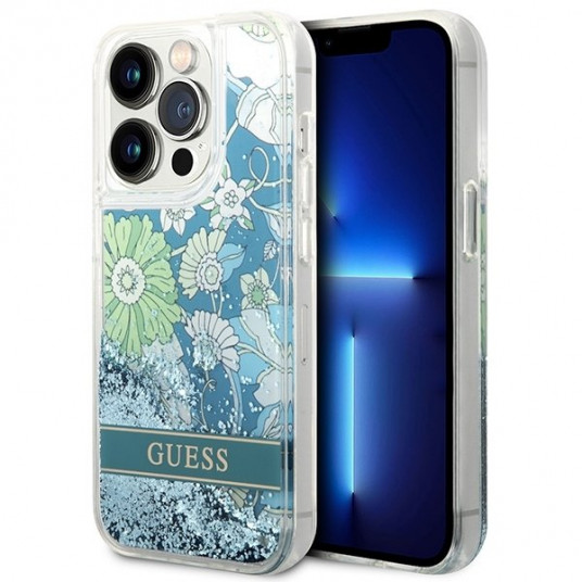  Guess GUHCP14LLFLSN Back Case for Apple iPhone 14 Pro 