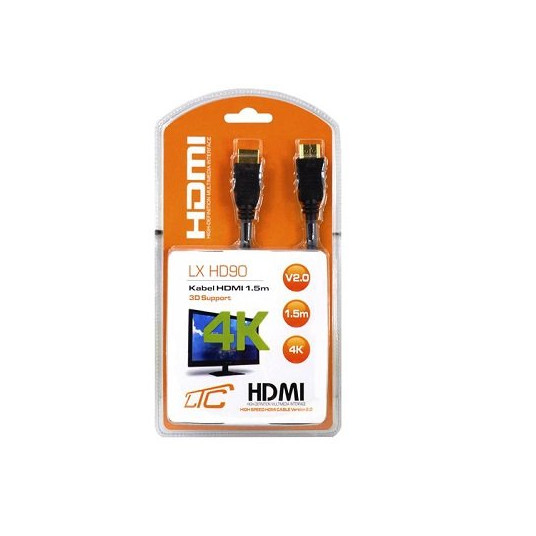  Lamex LXHD90 HDMI-HDMI Cable 4K 1.5m 