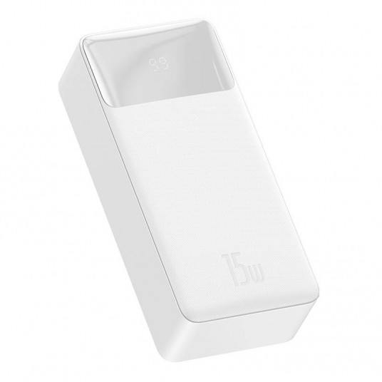  Baseus Bipow 30000mAh 2xUSB USB-C 15W biały 
