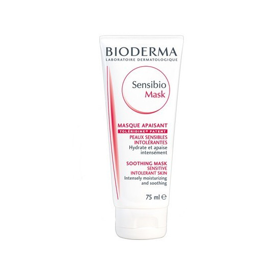  Bioderma - Soothing moisturizing mask for sensitive skin Sensibio (Soothing Mask) 75 ml 