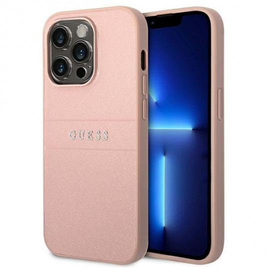 Guess GUHCP14LPSASBPI Back Case for Apple iPhone 14 Pro