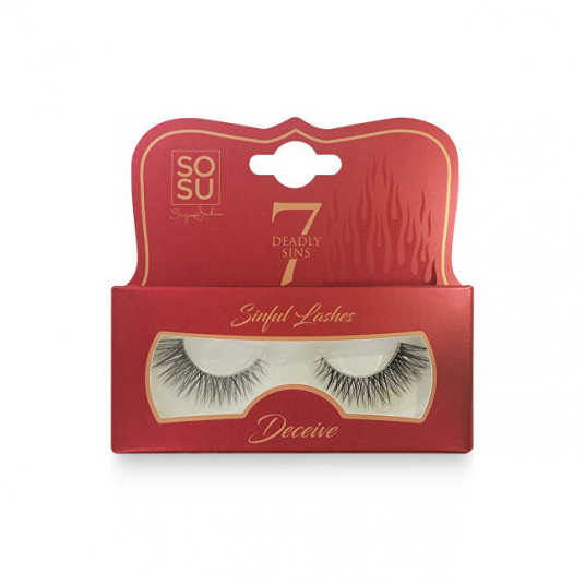 SOSU Cosmetics - False eyelashes Deceive (Sinful Lashes)