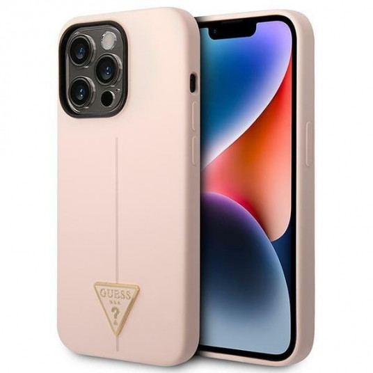 Guess GUHCP14LSLTGP Back Case for Apple iPhone 14 Pro