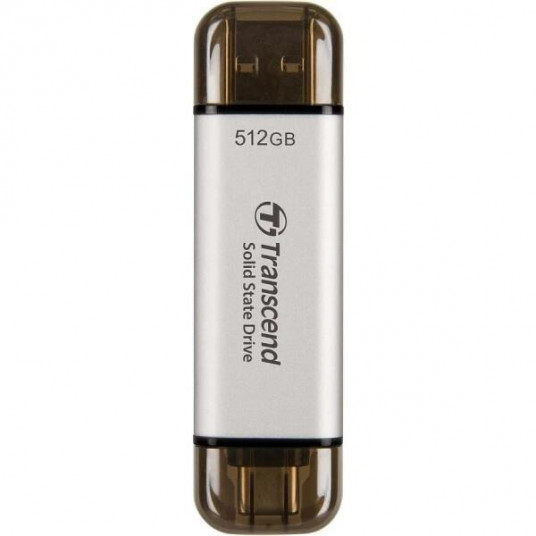  External SSD|TRANSCEND|ESD310|512GB|USB-C|USB|3D NAND|Write speed 900 MBytes/sec|Read speed 1050 MBytes/sec|TS512GESD310S 