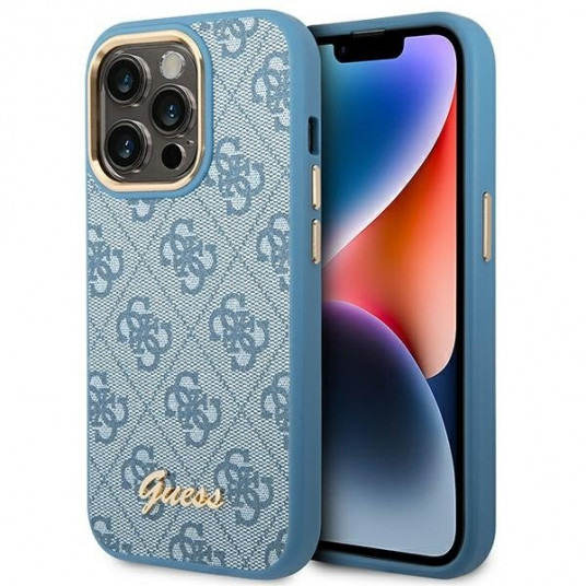  Guess GUHCP14XHG4SHB Back Case for Apple iPhone 14 Pro Max 