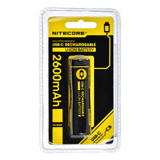  Nitecore NL1835 Rechargeable battery 18650 Lithium-Ion (Li-Ion) 