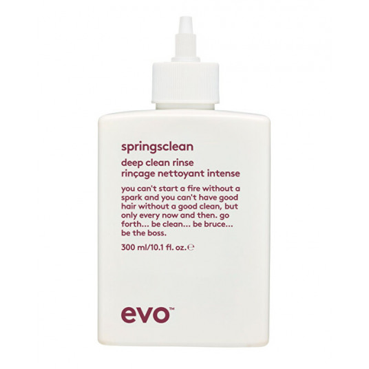 evo - Deep Clean Shampoo for curly and wavy hair Springsclean (Deep Clean Rinse) 300 ml