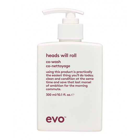  evo - Washing conditioner for curly and wavy hair Heads Will Roll (Co-Wash) 300 ml 