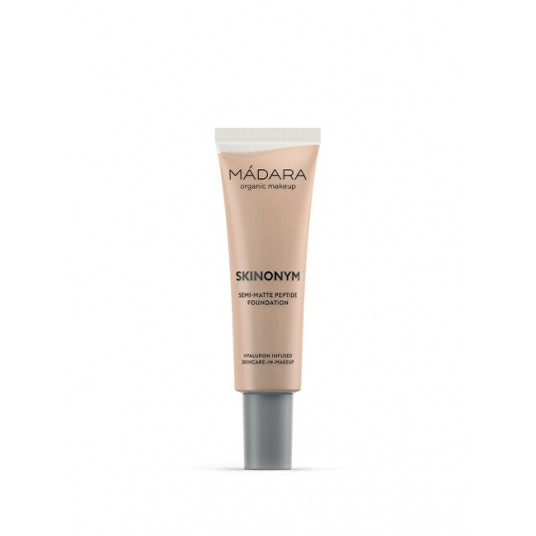  MÁDARA - Semi-matte make-up with Skinomy peptides (Semi-Matte Peptide Foundation) 30 ml - True Beige 