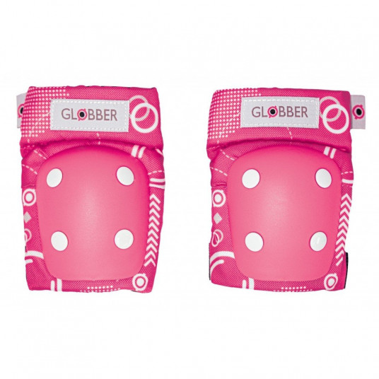  GLOBBER elbow and knee pads, (25kg), Pink, 529-006 