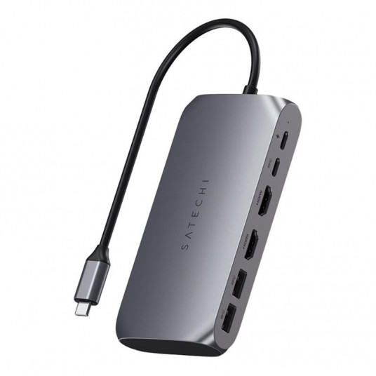  USB Splitter Satechi USB-C Multimedia Adapter M1, space grey 