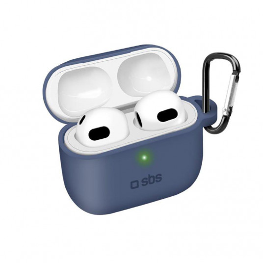  Airpods 3 SBS silicone case, blue 