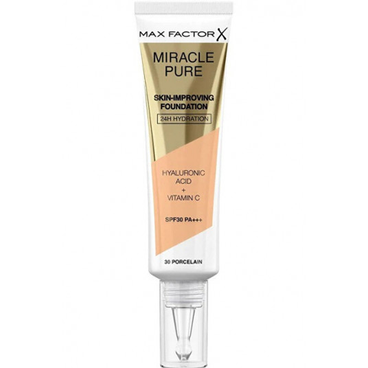 Max Factor - Moisturizing make-up Miracle Pure (Skin-Improving Foundation) 30 ml - 55 Beige