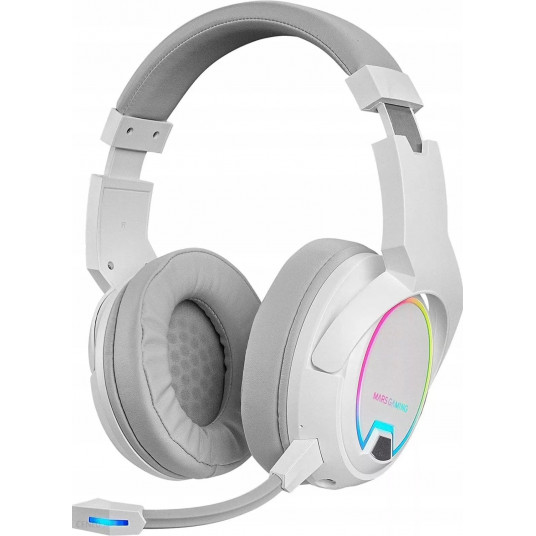 Mars Gaming MHW-100 Wireless 2.4GHz Gaming Headset with Microphone USB-C / ARGB Flow
