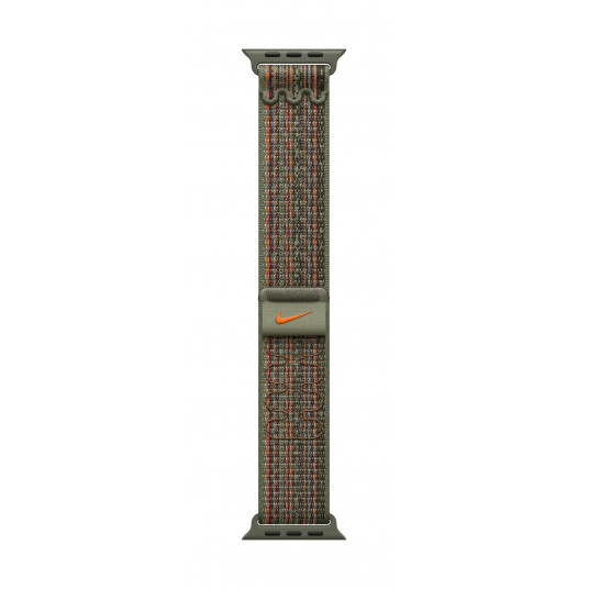 Apyrankė Apple Watch 41mm Sequoia/Orange Nike Sport Loop