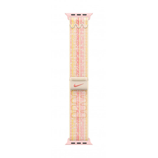 Apyrankė Apple Watch 45mm Starlight/Pink Nike Sport Loop