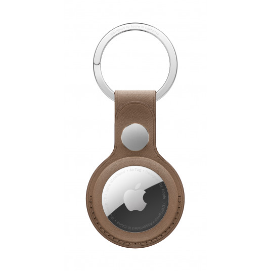  AirTag FineWoven Key Ring - Taupe 