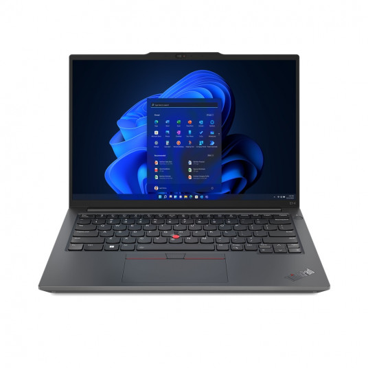 Lenovo ThinkPad E14 (Gen 5) Black, 14 ", IPS, WUXGA, 1920 x 1200, Anti-glare, Intel Core i7, i7-1355U, 16 GB, DDR4-3200, SSD 512 GB, Intel Iris Xe Graphics, Windows 11 Pro, 802.11ax, Bluetooth version 5.1, Keyboard language English, Keyboard backlit, Wa