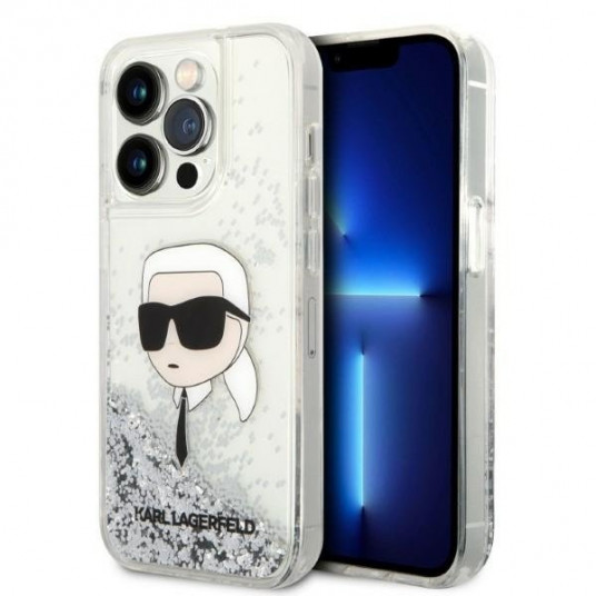  Karl Lagerfeld KLHCP14LLNKHCH Back Case for Apple iPhone 14 Pro 