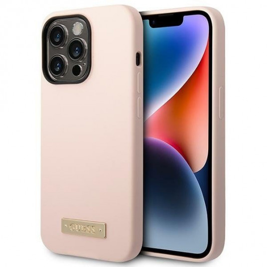 Guess GUHMP14XSBPLP Back Case for Apple iPhone 14 Pro Max