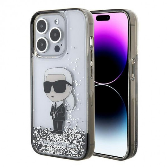  "KLHCP15LLKKNSK Hardcase Liquid Glitter Ikonik iPhone 15 Pro" 