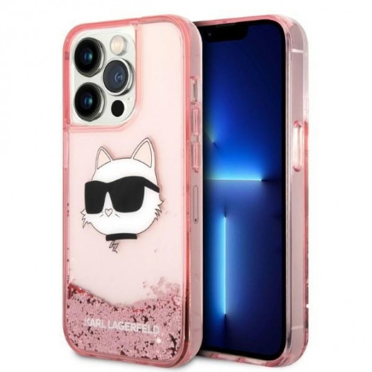 Karl Lagerfeld KLHCP14XLNCHCP Back Case for Apple iPhone 14 Pro Max