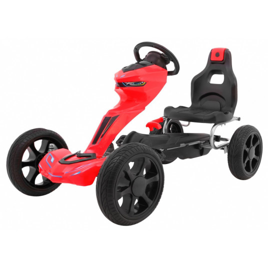 Minamas kartingas Grand Ride, raudonas