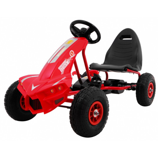  Minamas kartingas Gokart, raudonas 
