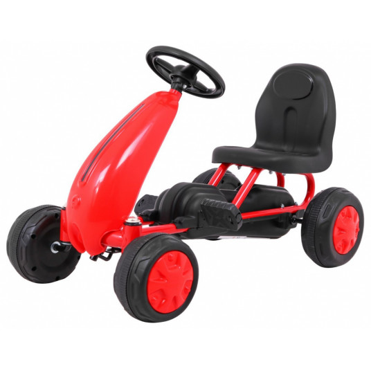  Minamas kartingas Go-kart for The Youngest, raudonas 