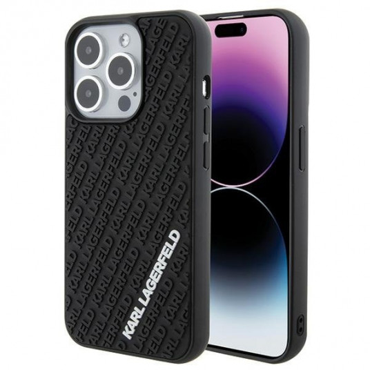  Karl Lagerfeld KLHCP15L3DMKRLK Back Case for Apple iPhone 15 Pro 